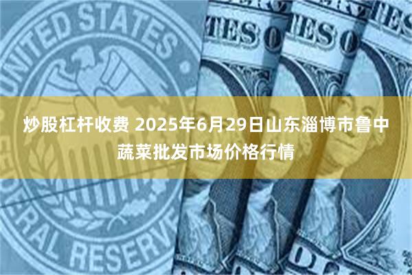 炒股杠杆收费 2025年6月29日山东淄博市鲁中蔬菜批发市场价格行情